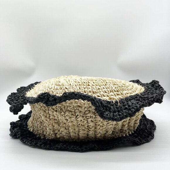 Urban Expressions Natural and Black Indy Tote Bag - Picture 5 of 11